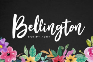 Bellington: The Playful Script Font for Romantic Designs