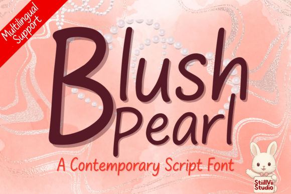 Blush Pearl: The Modern Script Font for Elegant Branding