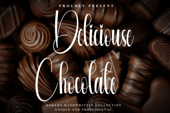 Deliciouse Chocolate: A Font for Autumn's Artisan Voice