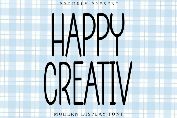 Happy Creativ: A Typeface with Autumn's Rhythm
