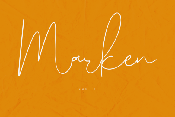 Marken: A Handwritten Script Font for Modern Branding