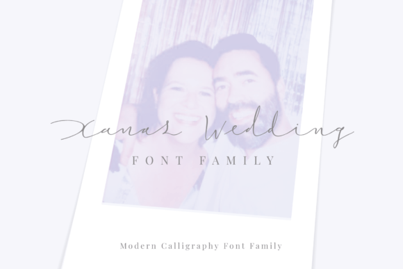 Xanas Wedding: A Modern Script for Elegant Branding